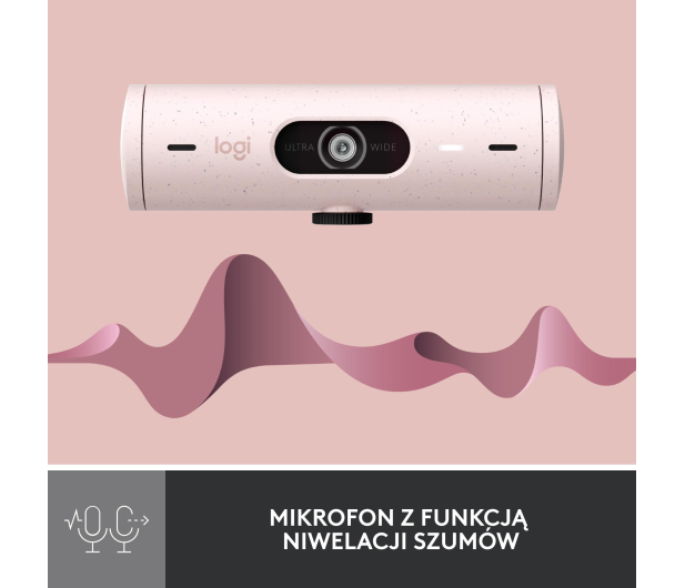 LOGITECH Brio 500 Rose - 1080204 - zdjęcie 10